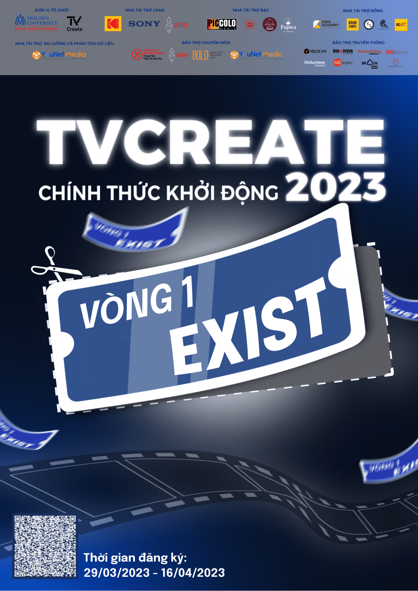 CHÍNH THỨC KHỞI ĐỘNG TVCREATE 2023: VÒNG 1 - EXIST