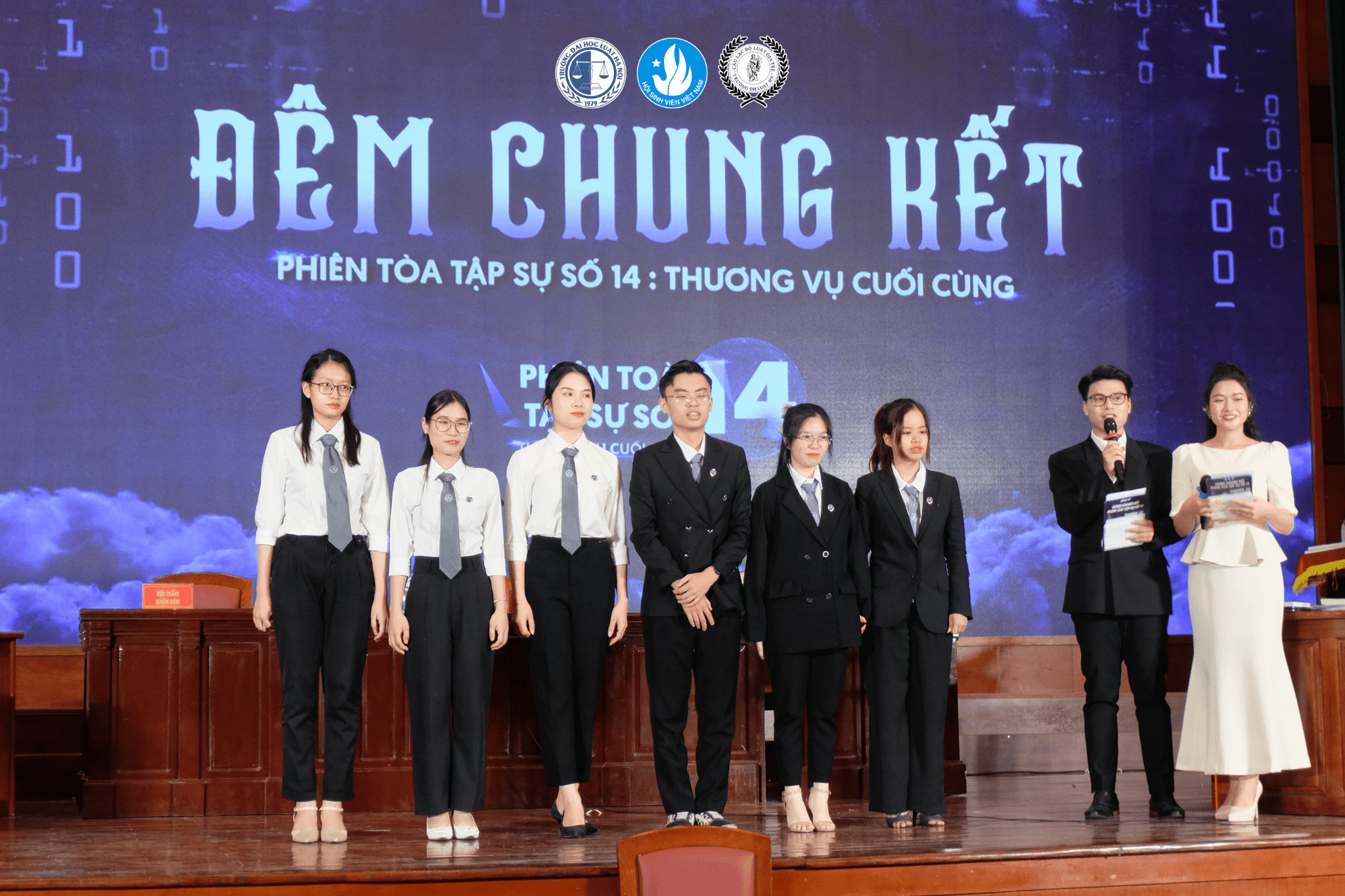 Chung kết Phiên tòa tập sự số 14 “Thương vụ cuối cùng”: màn tranh tài của hai "chiến binh" xuất sắc