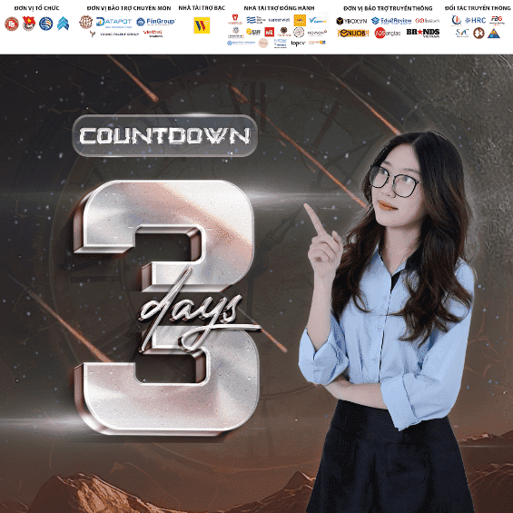 COUNTDOWN 3 DAYS - Cuộc thi G’Contest 2024