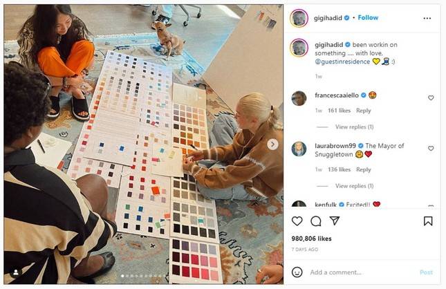 Gigi Hadid ra mắt thương hiệu cá nhân