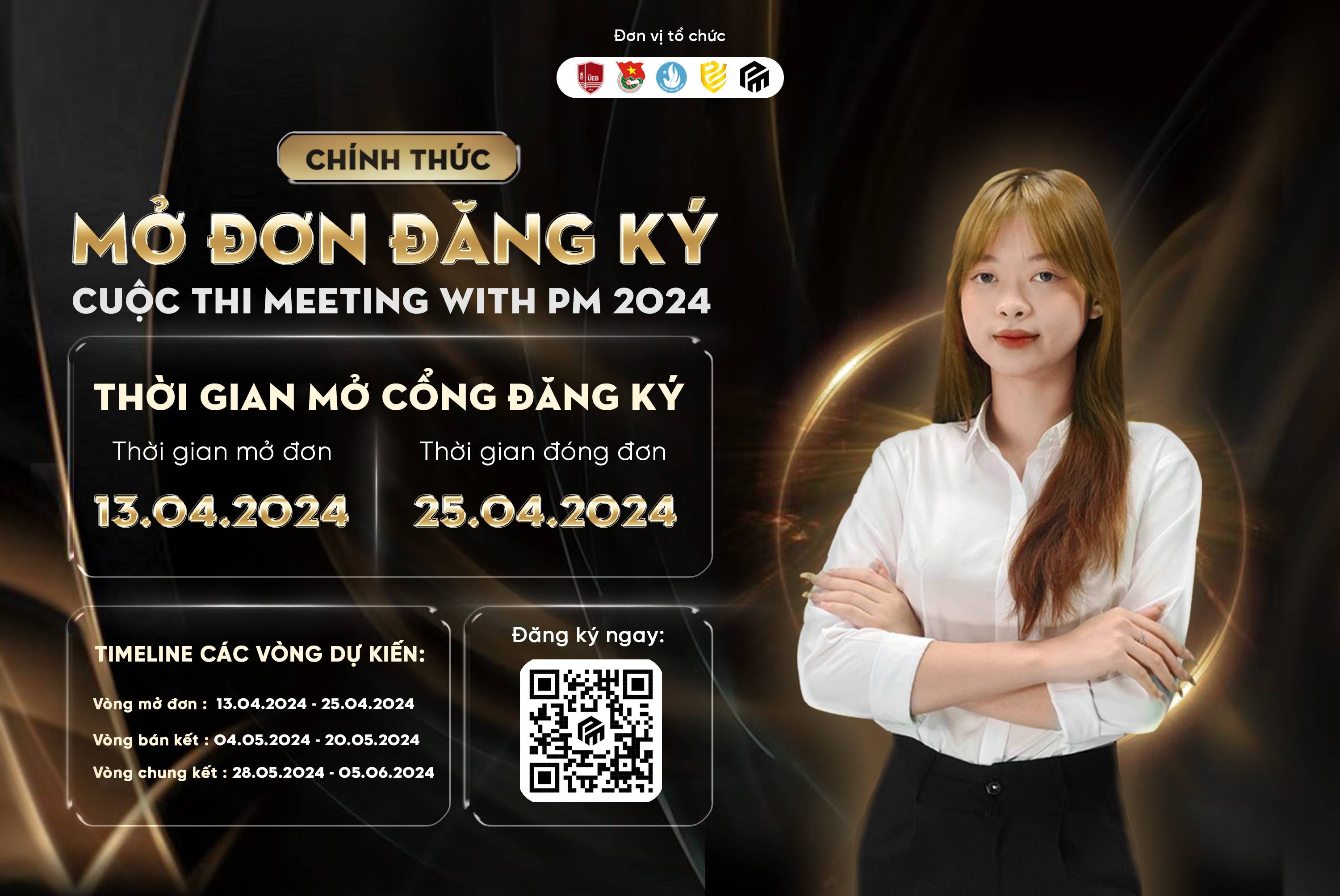 𝐌𝐄𝐄𝐓𝐈𝐍𝐆 𝐖𝐈𝐓𝐇 𝐏𝐌 𝟐𝟎𝟐𝟒 - CHÍNH THỨC MỞ ĐƠN ĐĂNG KÝ CUỘC THI