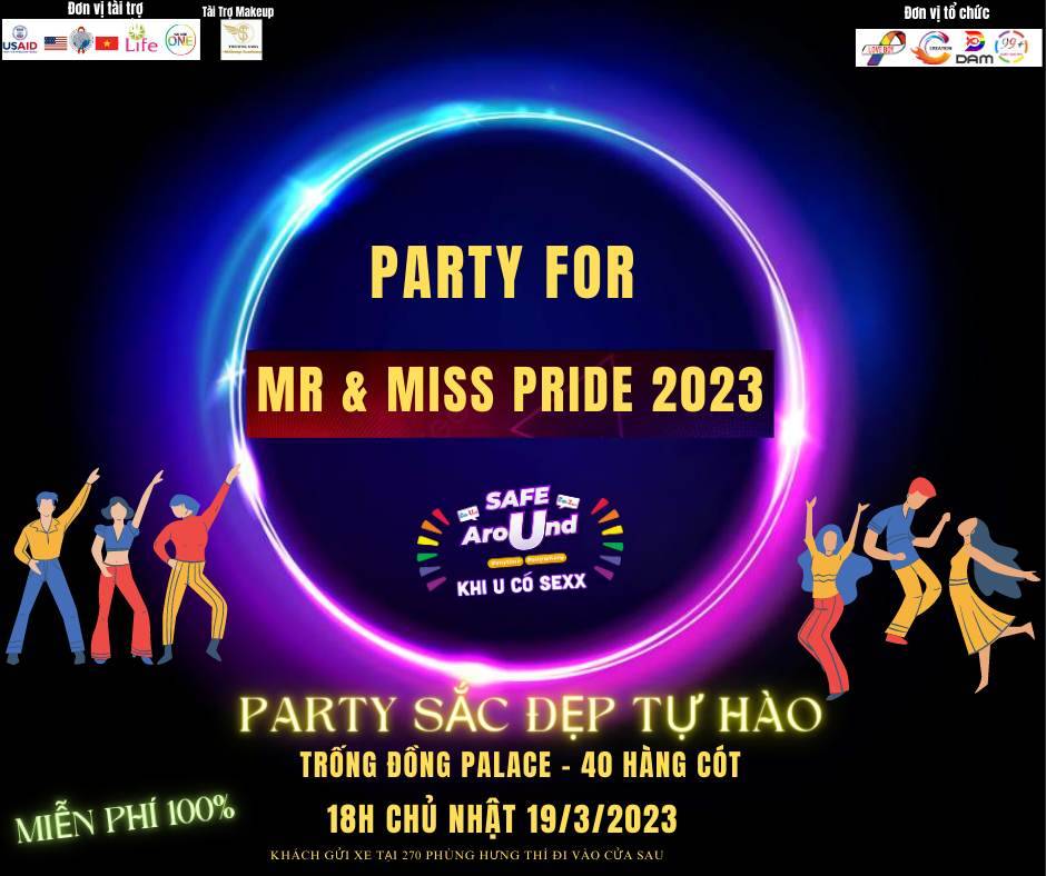 Party Sắc đẹp tự hào Mr & Miss Pride 2023 - Sự kiện đáng chào đón