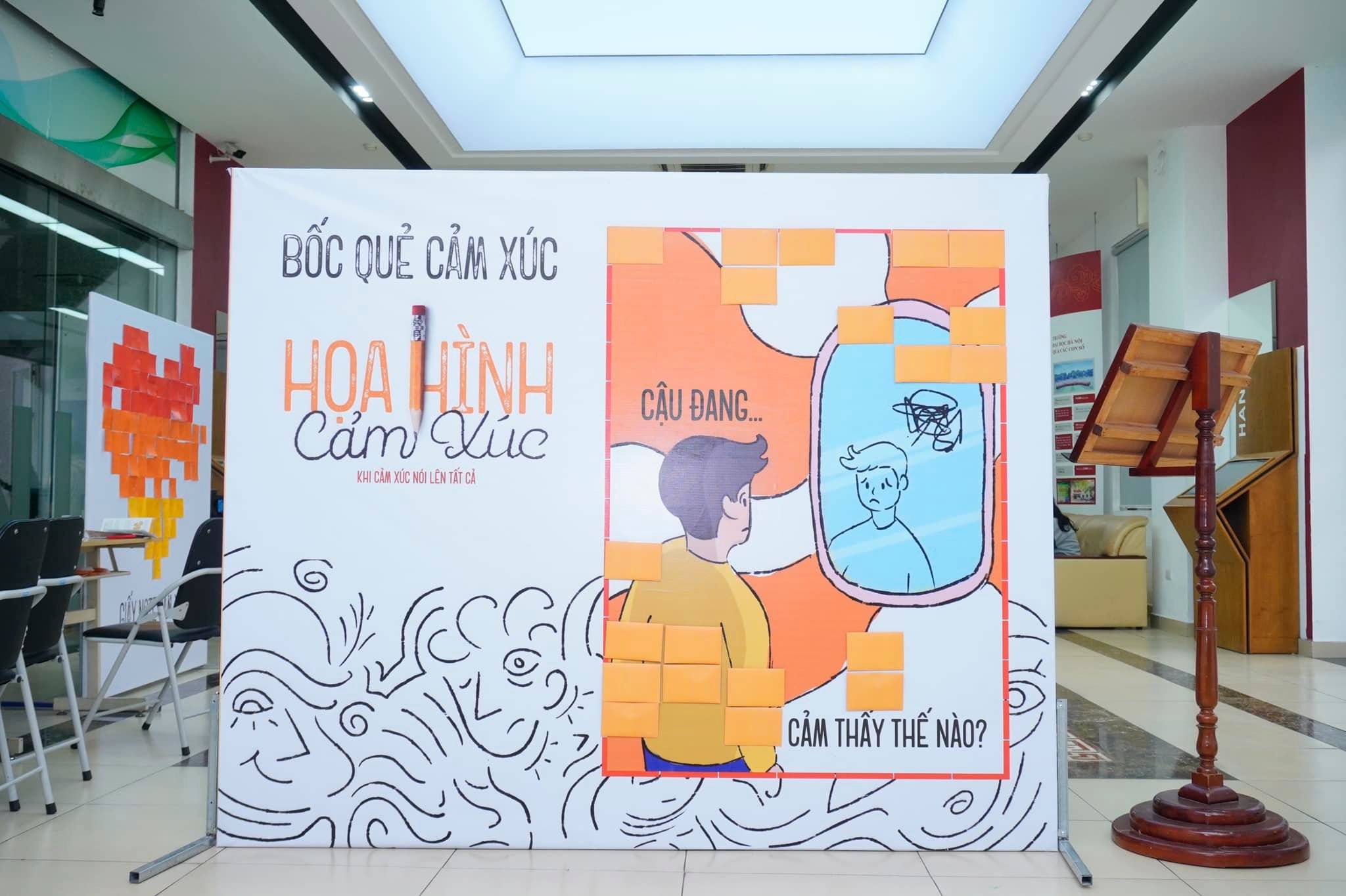 Triển lãm “Họa Hình Cảm Xúc”: Không gian chia sẻ xúc cảm đặc biệt dành cho người trẻ
