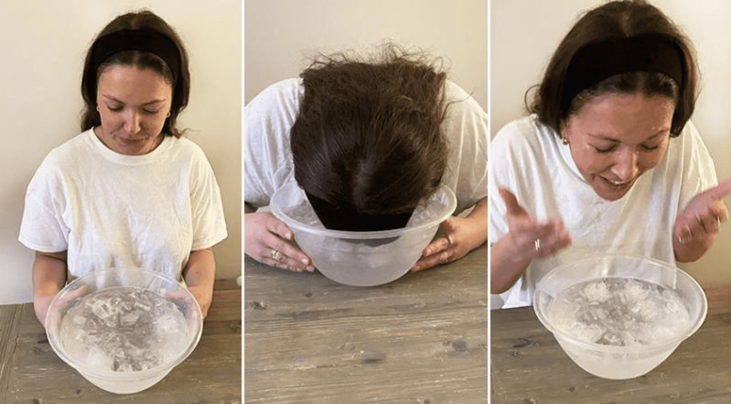 Mẹo ngâm mặt vào nước đá lạnh của Hàn Quốc có thực sự hiệu quả?