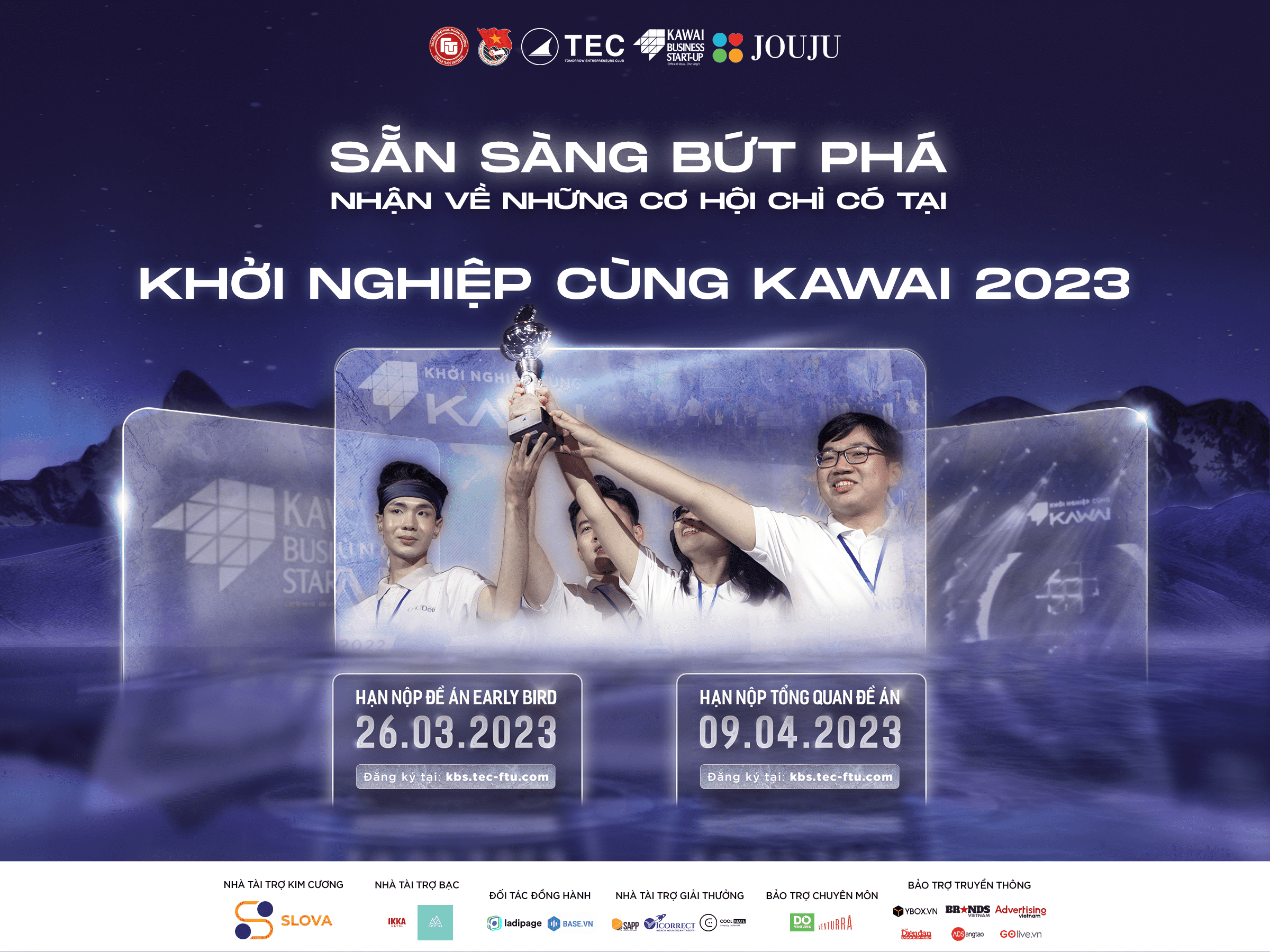 Khởi nghiệp cùng Kawai 2023: mang tinh thần bản lĩnh, bứt phá - startup nào sẽ tiên phong phá vỡ giới hạn con người?
