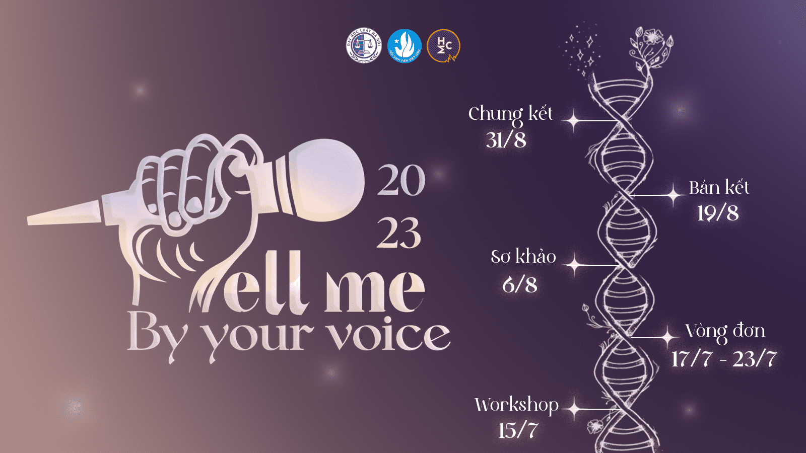 Chung kết “TELL ME BY YOUR VOICE 2023”: Nơi thanh âm đỉnh cao định danh bản lĩnh