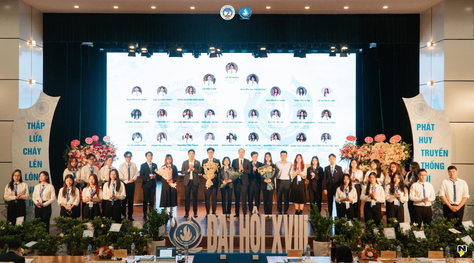 ĐẠI HỘI ĐẠI BIỂU HỘI SINH VIÊN ĐẠI HỌC KINH TẾ QUỐC DÂN: HÀNH TRÌNH TRI ÂN VÀ TIẾP BƯỚC