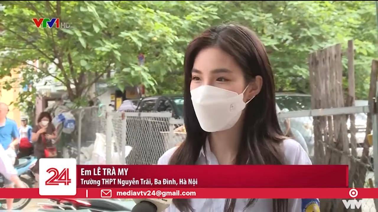 Nữ sinh 2k4 xinh đẹp được xin info rầm rộ khi xuất hiện trên VTV là ai?