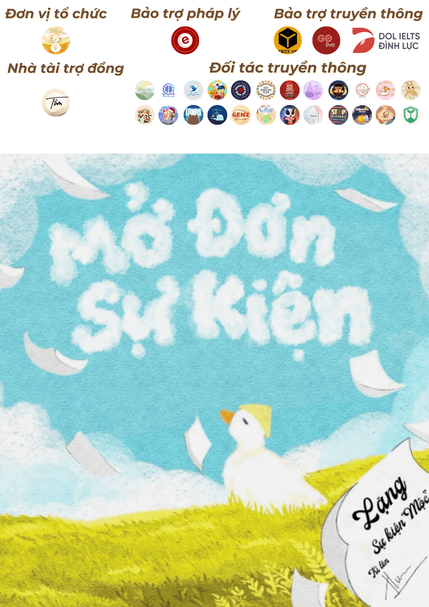 Sự Kiện Thiện Nguyện "Mộc" Của Dự Án "Lặng" Chính Thức Mở Đơn Đăng Ký Tham Gia