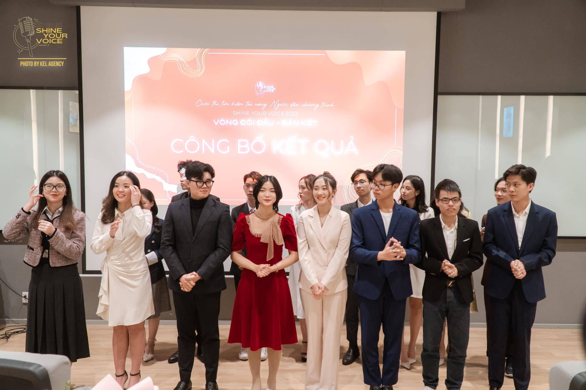Top 10 Cuộc thi tìm kiếm tài năng Người dẫn chương trình – Shine Your Voice chính thức lộ diện