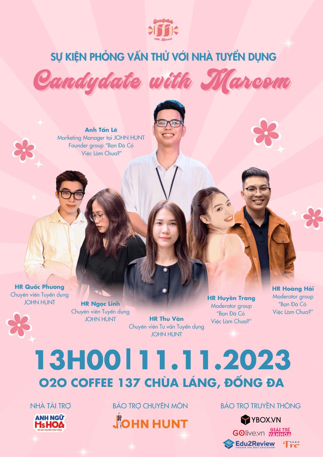ĐIỀU GÌ ĐANG CHỜ ĐỢI Ở SỰ KIỆN TRẢI NGHIỆM PHỎNG VẤN THỬ “CANDYDATE WITH MARCOM”