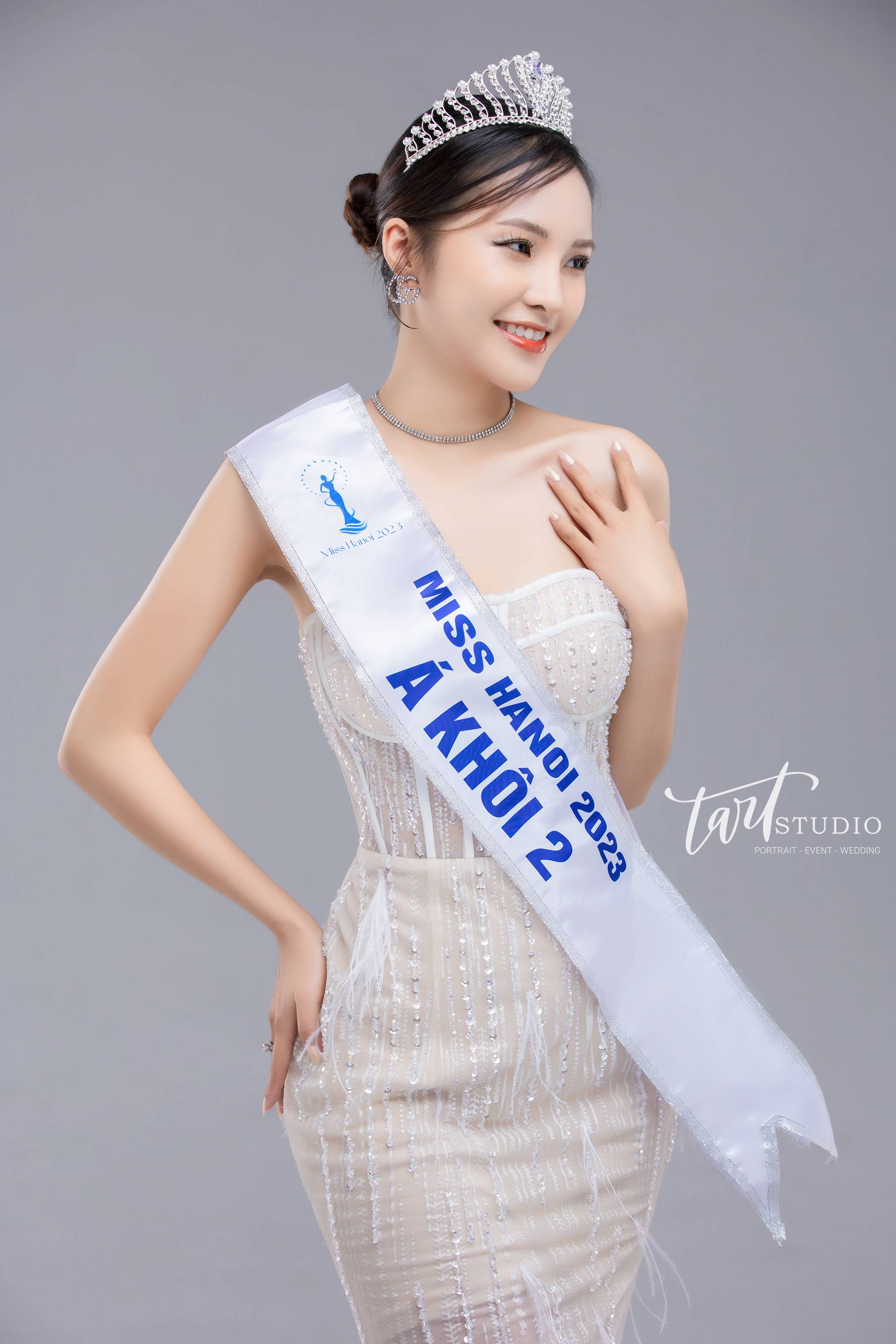 Doanh Phạm Huyền Ngọc: Á khôi 2 Hà Nội 2023 sở hữu đam mê dẫn chương trình