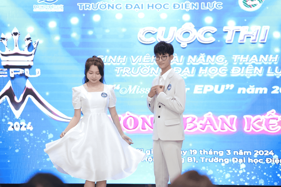 MỞ CỔNG BÌNH CHỌN CUỘC THI SINH VIÊN TÀI NĂNG, THANH LỊCH TRƯỜNG ĐẠI HỌC ĐIỆN LỰC “MISS & MR EPU 2024