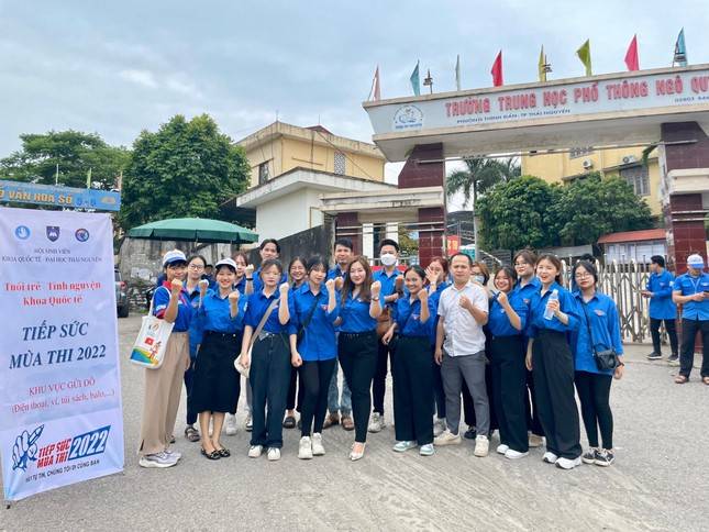Sinh viên Đại học Thái Nguyên sôi nổi ra quân 'Tiếp sức mùa thi 2022'