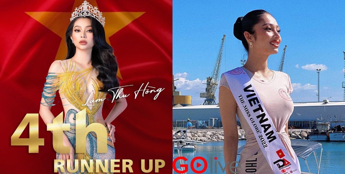 Gặp sự cố thất lạc hành lý, Lâm Thu Hồng vẫn xuất sắc trở thành Á hậu 4 Miss Globe 2022