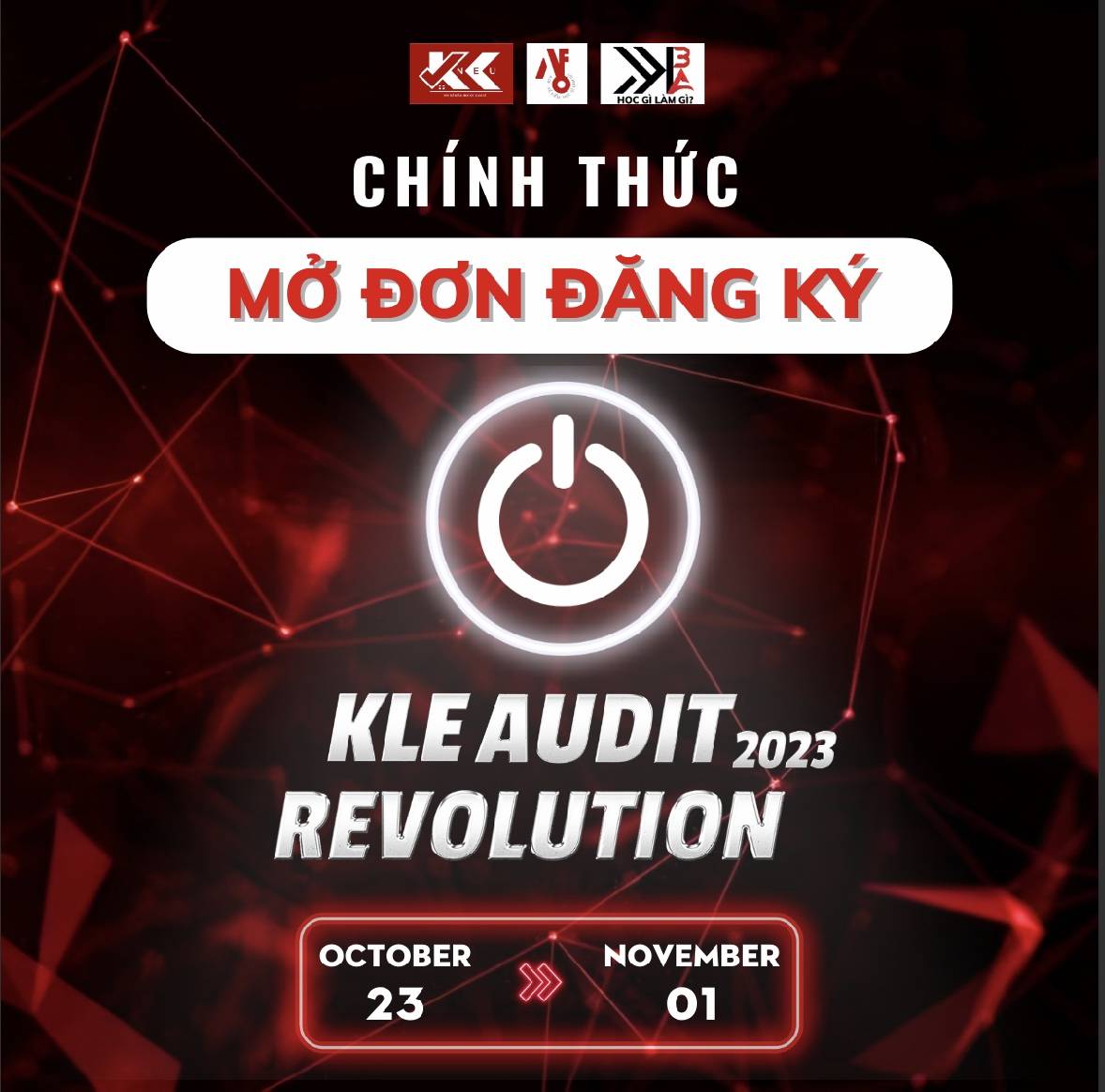CUỘC THI “KLE AUDIT REVOLUTION 2023” CHÍNH THỨC MỞ ĐƠN ĐĂNG KÝ