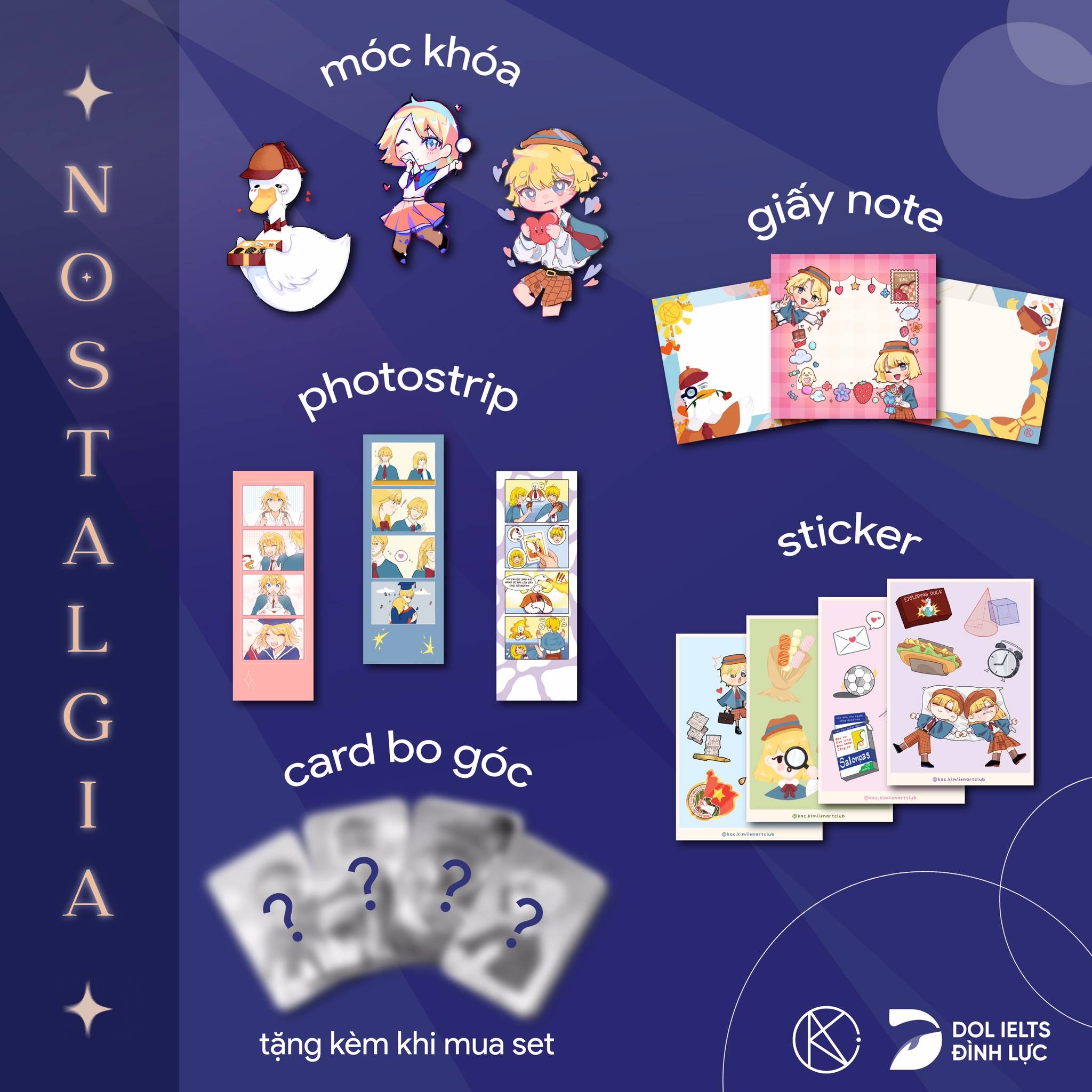 Sneak Peek Nostalgia- gian hàng nhỏ mang thương hiệu KAC