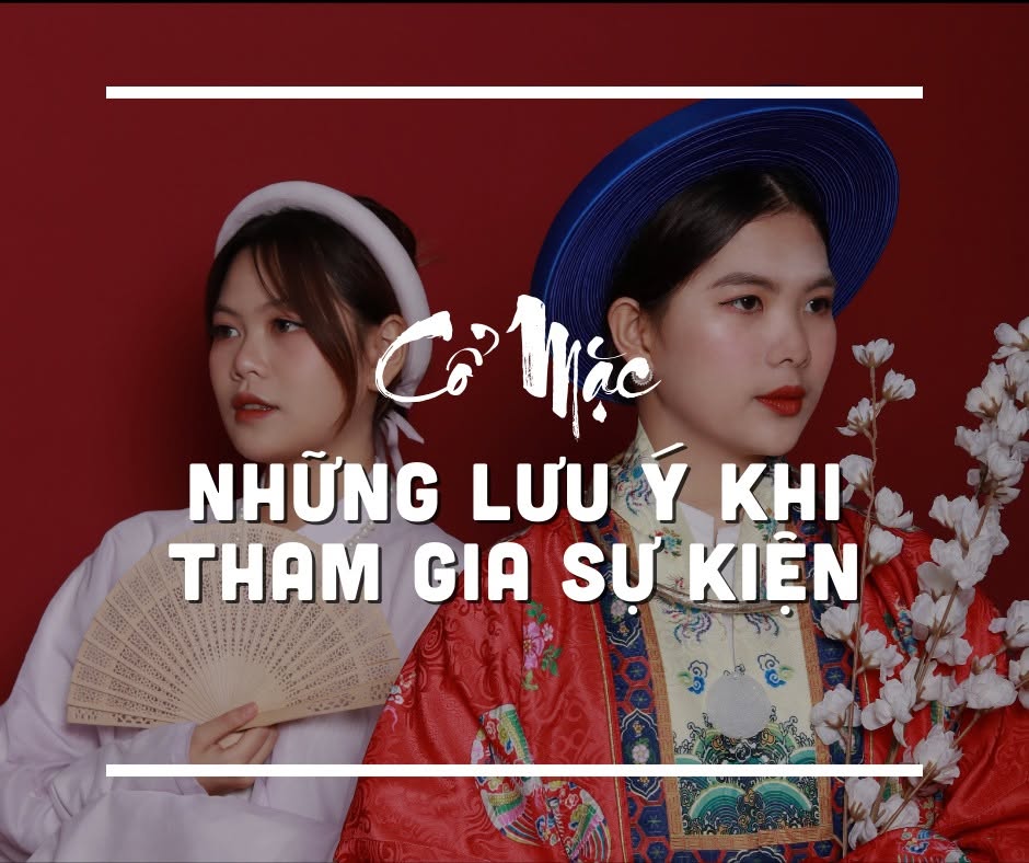 Triển lãm Cổ phục Việt Nam tại sự kiện Cổ Mặc