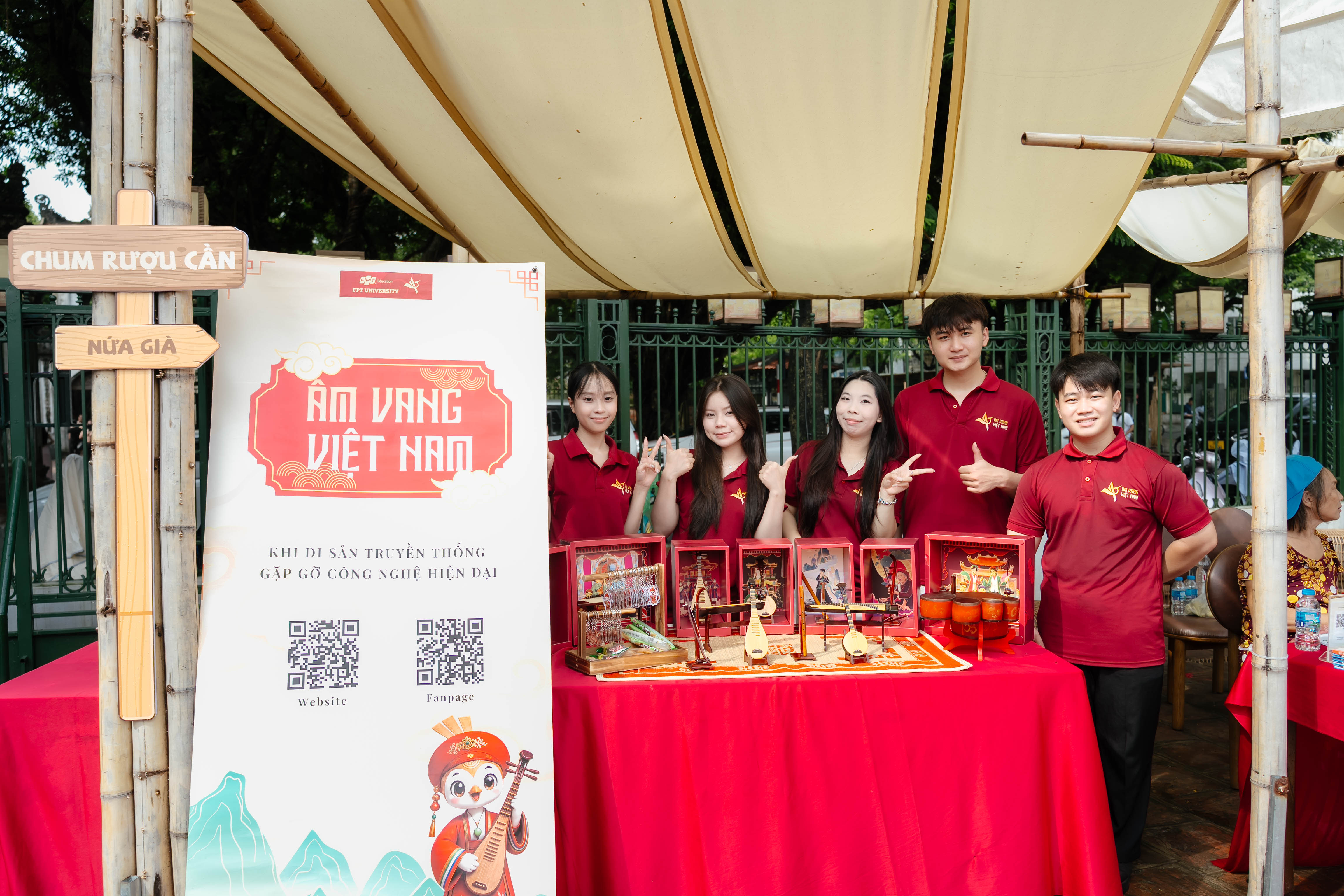 Từ giảng đường đến hành trình “Khơi dậy thanh âm Việt” của nhóm sinh viên Đại học FPT