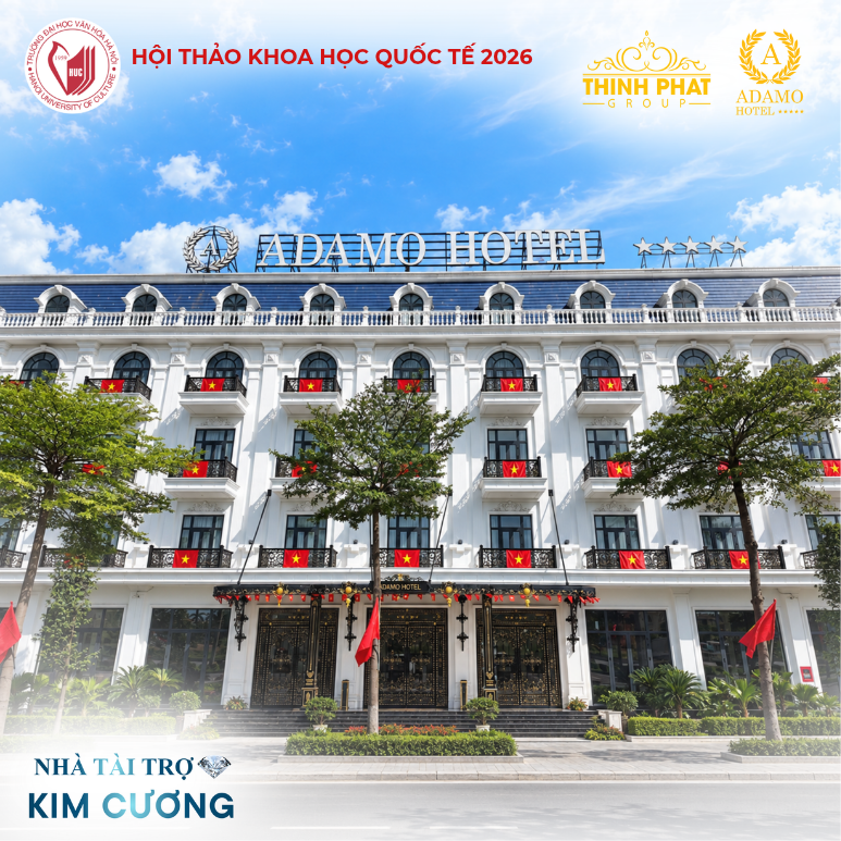 TẬP ĐOÀN THỊNH PHÁT – ADAMO HOTEL ĐỒNG HÀNH CÙNG HỘI THẢO KHOA HỌC QUỐC TẾ 2026 VỚI VAI TRÒ NHÀ TÀI TRỢ KIM CƯƠNG