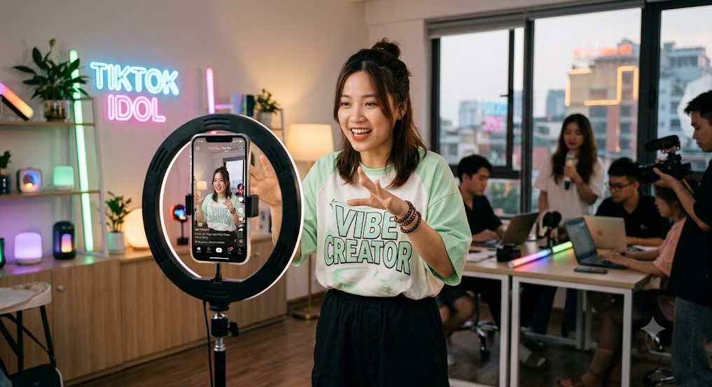 Hành Trình Bật Sáng Thành Idol TikTok: Đâu Là Công Thức Cho Những "Triệu View"?