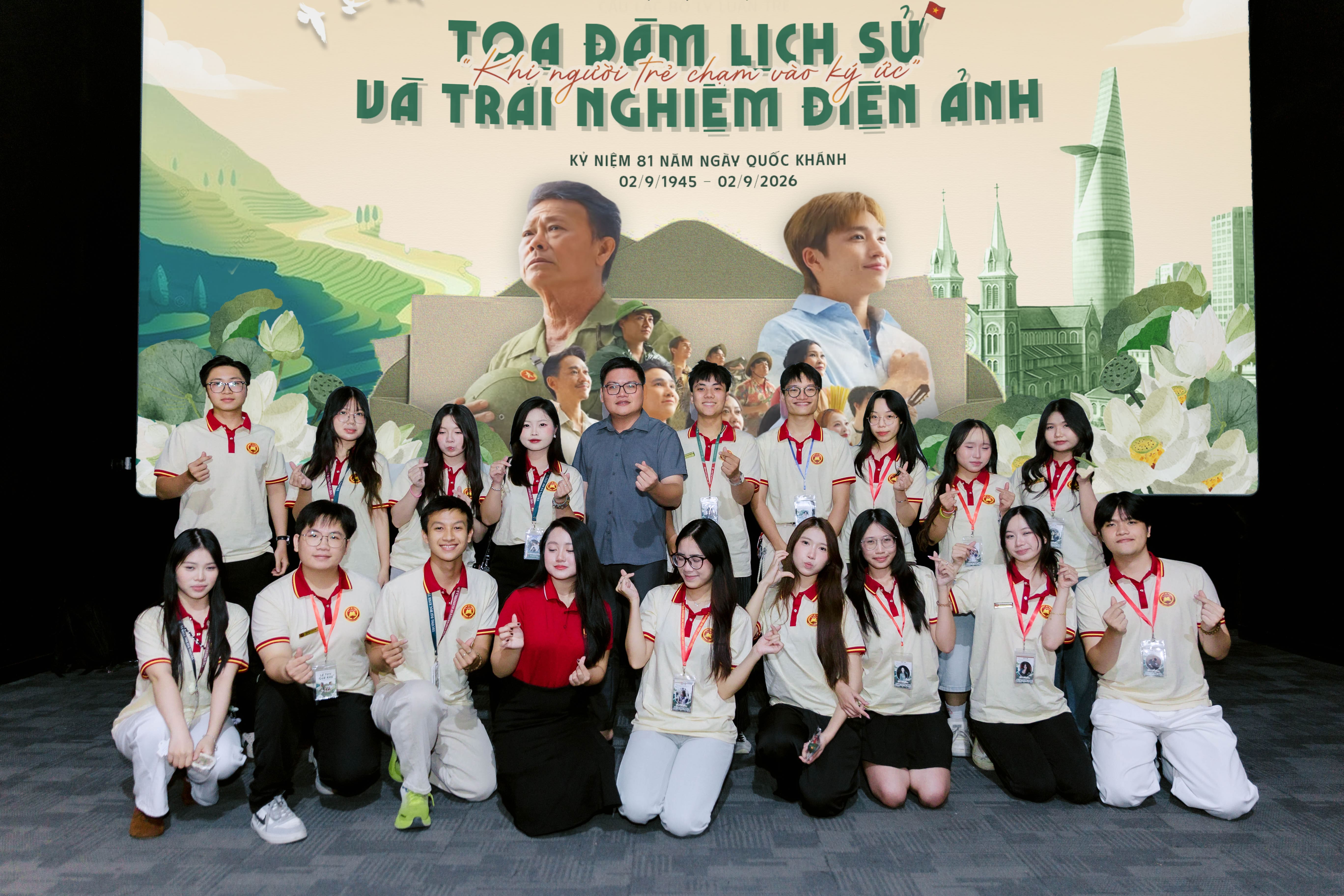 Khi người trẻ đi tìm lời hồi âm cho ký ức: Sinh viên UEB giải mã lịch sử qua lăng kính điện ảnh